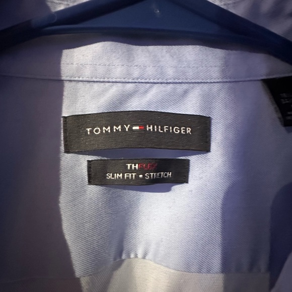 Tommy Hilfiger Blue Dress Shirt - Picture 4 of 5